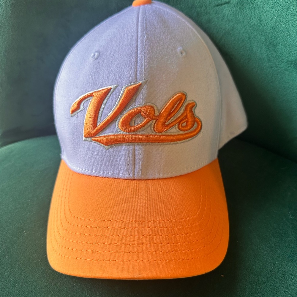 Tennessee VOLS Orange and White Fitted Hat